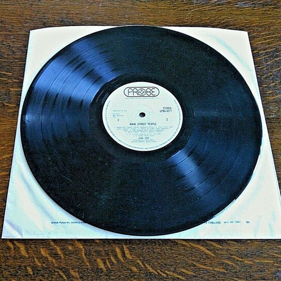 Vintage Vinyl LP The Four Tops - Main Street People Soul Record UK 1973 Music - Picture 7 of 16